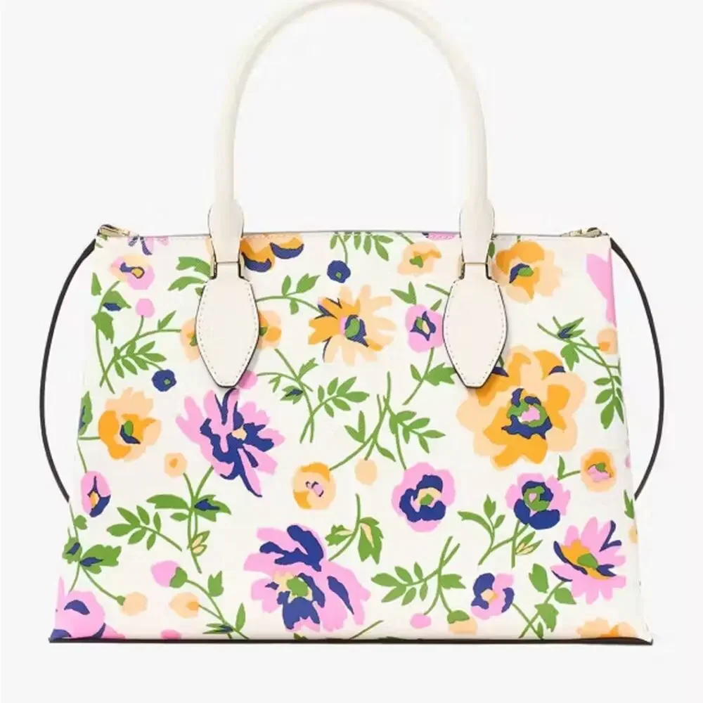 NWT - Kate Spade - Rae Printed Medium Satchel